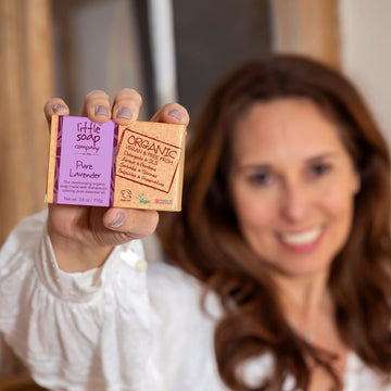 What's in Our Organic Pure Lavender Bar Soap?