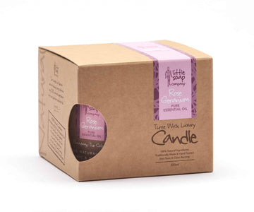 Rose Geranium 3 Wick Candle 500ml