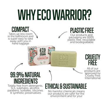 Eco Warrior Beauty Edit Cleansing Bar 100g