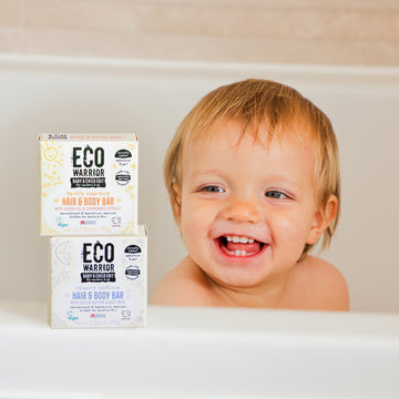 Eco Warrior Baby & Child Edit Relaxing Bedtime Hair & Body Bar 50g