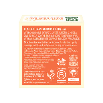 Eco Warrior Baby & Child Edit Gently Cleansing Hair & Body Bar 50g