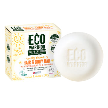 Eco Warrior Baby & Child Edit Gently Cleansing Hair & Body Bar 50g