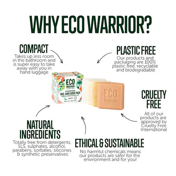 Eco Warrior Mini Cube Gift Pack - 4 x 30g