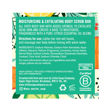 Eco Warrior Mini Body Scrub Bar 30g