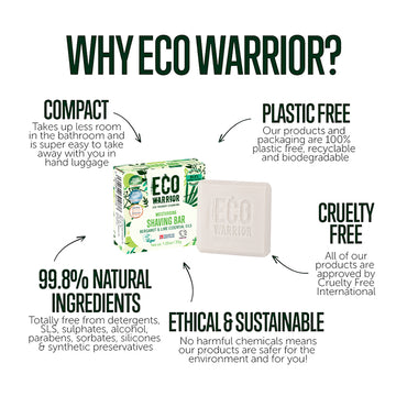 Eco Warrior Mini Shaving Bar 30g