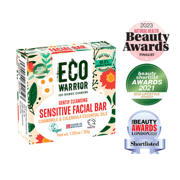 Eco Warrior Mini Sensitive Facial Bar 30g