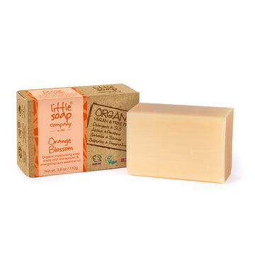 Organic Orange Blossom Soap Bar 110g