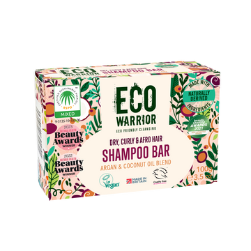 Eco Warrior Shampoo Bar Afro & Curly (Dry) Hair 100g