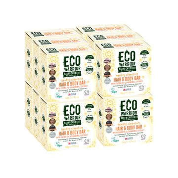 Eco Warrior Baby Edit Gently Cleansing Hair & Body Bar 50g - Case of 12