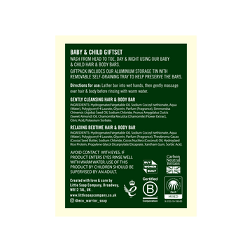 Eco Warrior Baby & Child Edit Gift Set