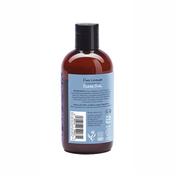 Organic Concentrated Pure Lavender Bubble Bath 250ml