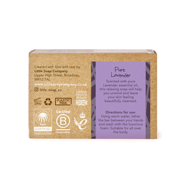 Organic Pure Lavender Soap Bar 110g