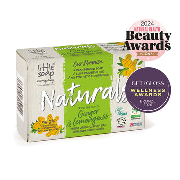 Naturals Ginger & Lemongrass Bar Soap 100g
