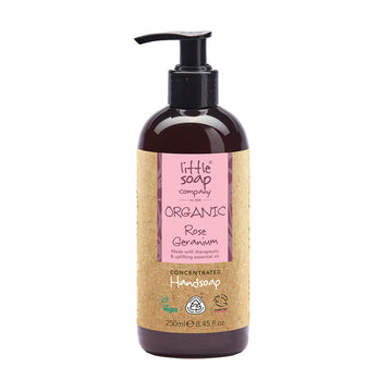 Organic Liquid Handsoap Rose Geranium 250ml