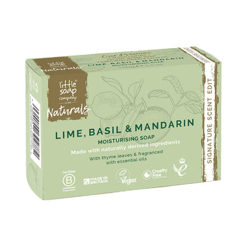 Naturals Lime,Basil & Mandarin (with thyme leaves) Bar Soap 100g