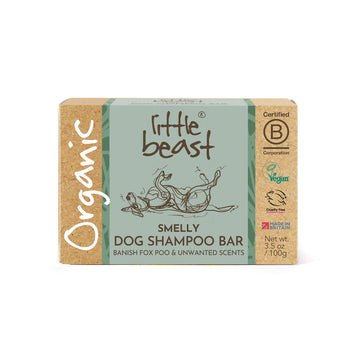 Little Beast Organic Smelly Dog Shampoo Bar 100g - Case of 12
