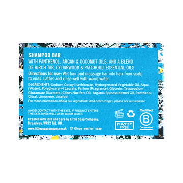 Eco Warrior Men's Edit Shampoo Bar 100g
