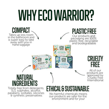 Eco Warrior Scrub Duo - 2 x 100g