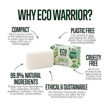 Eco Warrior Shaving Bar 100g
