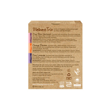 Organic Wellness Trio Gift Pack - 3 x 110g