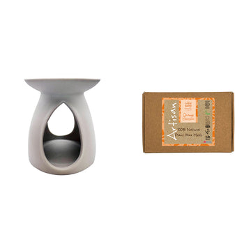 Artisan Mini Wax Melt Kit - Orange Blossom (Ceramic Burner)