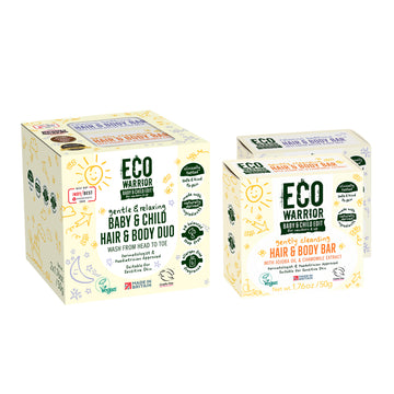 Eco Warrior Baby & Child Edit Hair & Body Duo