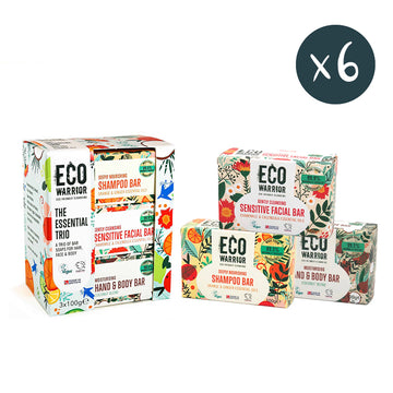 Eco Warrior Essential Trio Gift Set - Pack of 6