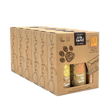 Organic Little Beast Pet & Human Gift Pack - Case of 6