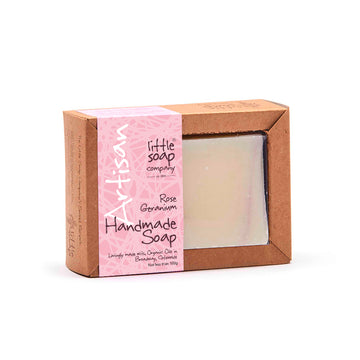 Artisan Rose Geranium Bar 100g