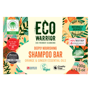 EW Nourishing Shampoo Bar Orange & Ginger 100g