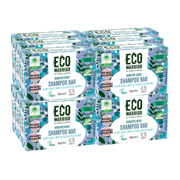Eco Warrior Sensitive Scalp Shampoo Bar 100g - Case of 12