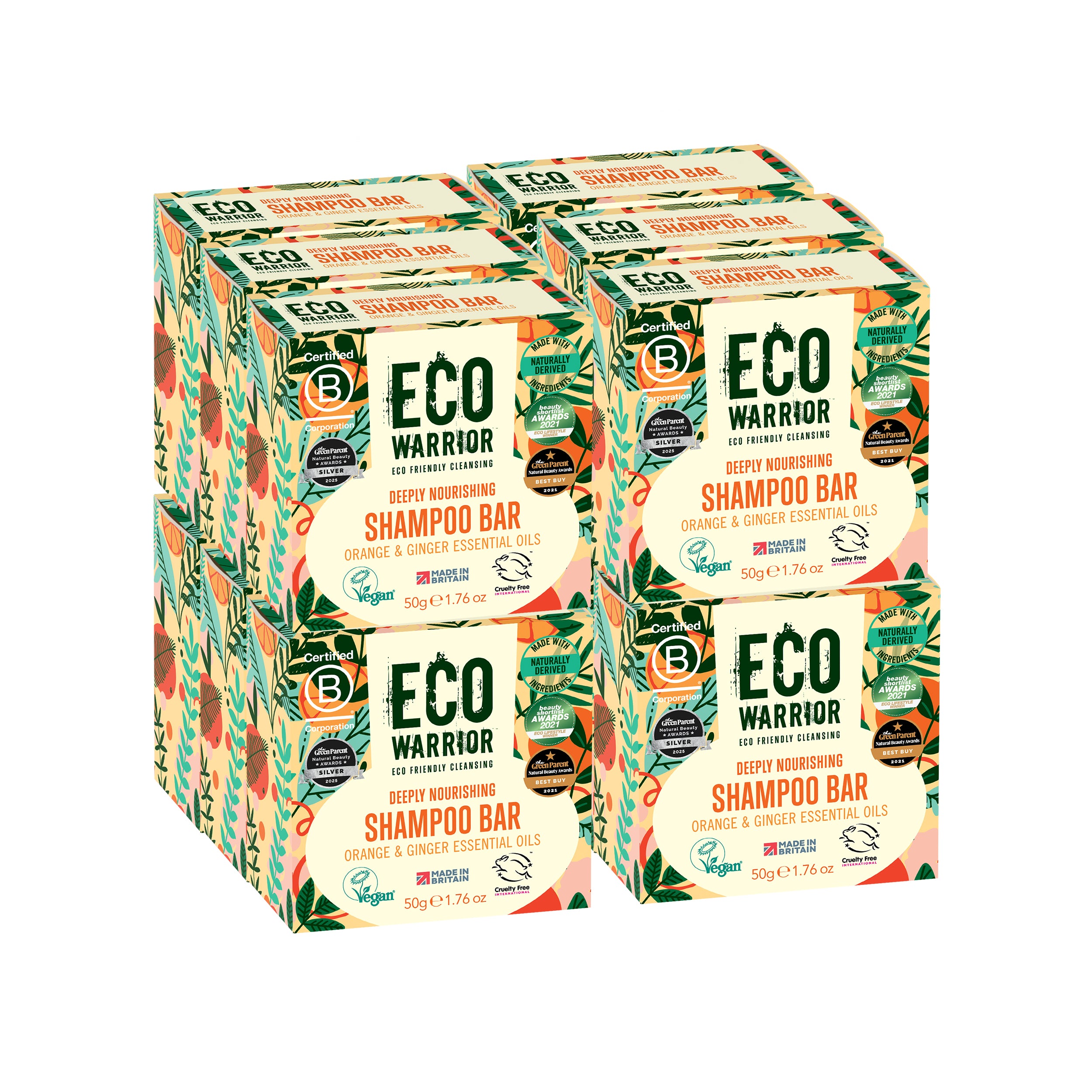 Eco Warrior Travel Size Mini Shampoo Bar 50g - Case of 12