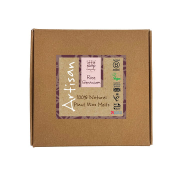 Artisan Rose Geranium Natural Wax Melts (9 x 20g)