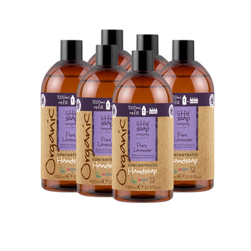 Organic Concentrated Pure Lavender Handwash 1l Refill - Case of 6