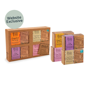 Organic Bar Soap Gift Pack - 4 x 110g