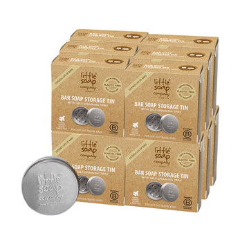Little Soap Company Mini Bar Soap Storage Tin - Case of 12