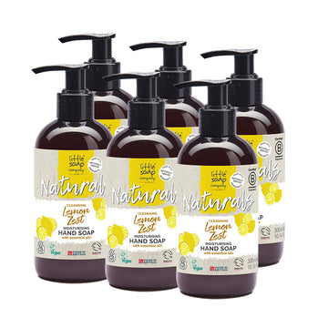 Naturals Lemon Zest Hand Soap - Case of 6 300ml