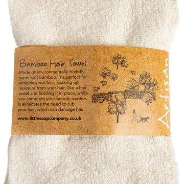 Artisan Bamboo Hair Towel
