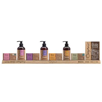 Organic Branded Wooden Shelf Tray