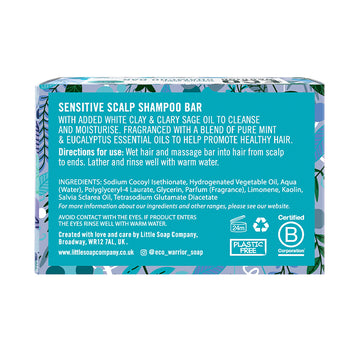 Eco Warrior Sensitive Scalp Shampoo Bar 100g
