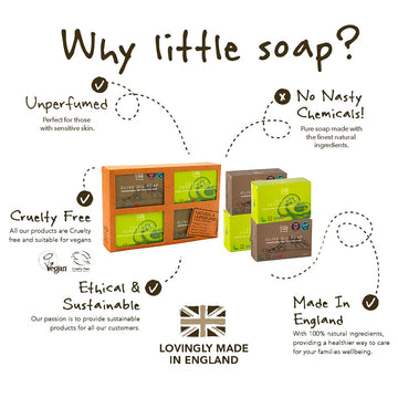 Unperfumed Gift Pack - 4 x 100g